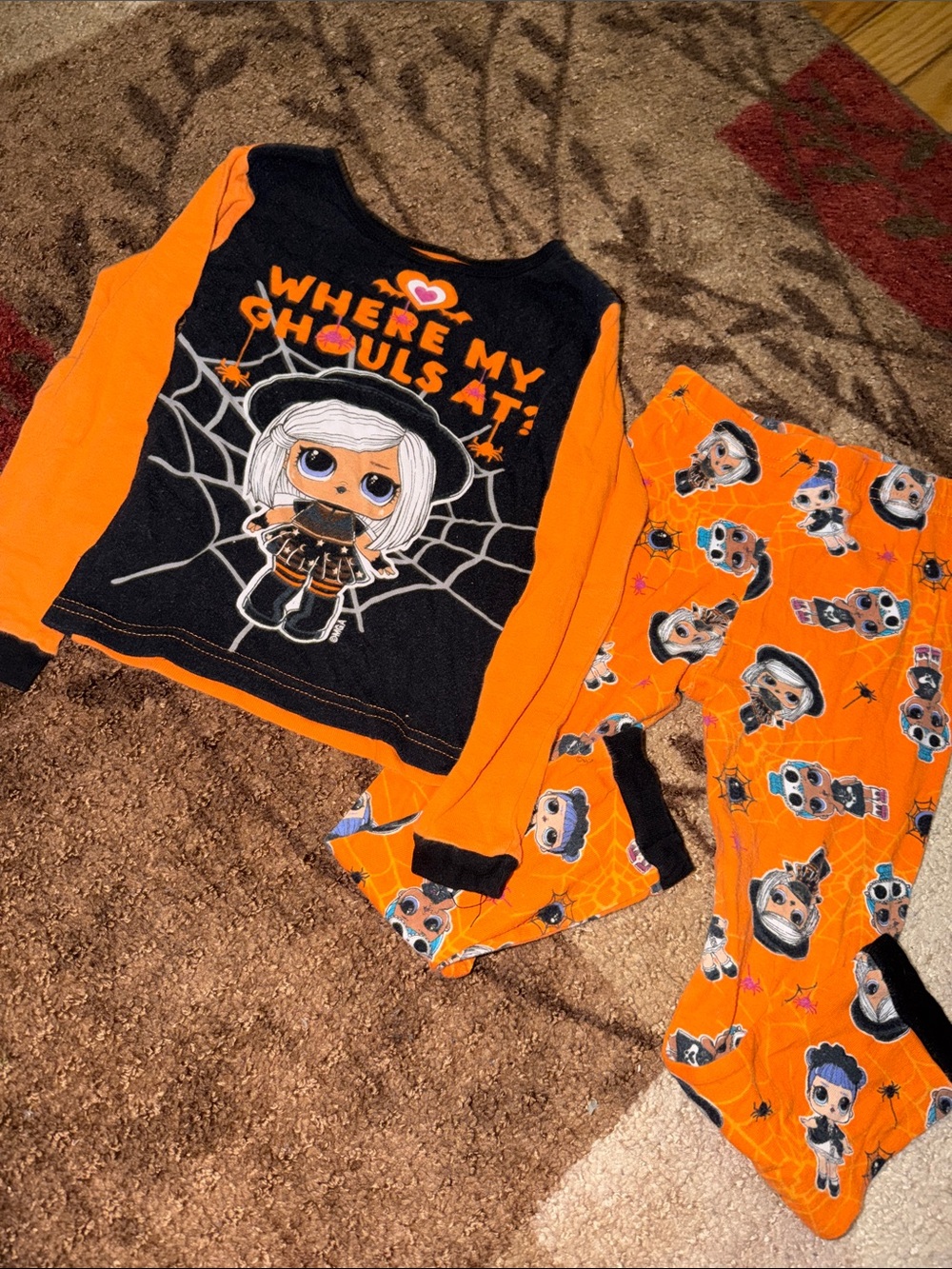 Little girls LOL Halloween pjs